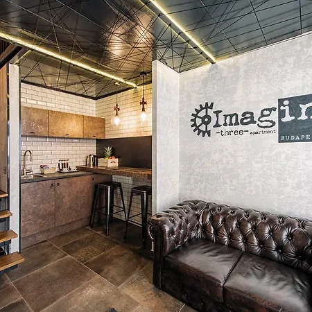 Imagine Loft Lägenhet Budapest